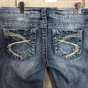 Silver Tuesday Distressed Bootcut Jeans Women's Size 29